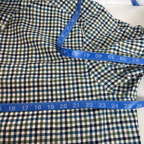 Duluth Trading Co Mens Long Sleeve 100% Cotton Plaid Button Down Shirt XL - Picture 7 of 8